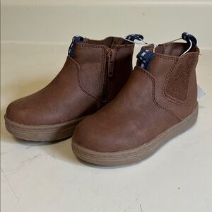 Cat & Jack Slip On Brown Kids Size 8 Boots